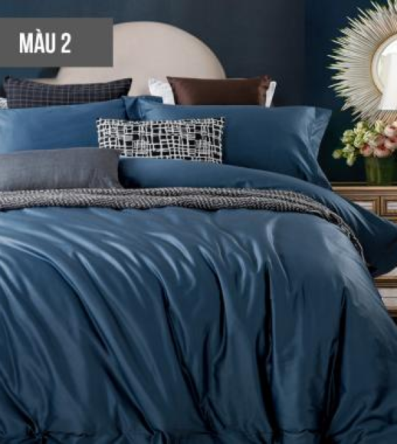 Bộ Chăn Ga Gối Vải Cotton Ai Cập M3