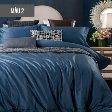 Bộ Chăn Ga Gối Vải Cotton Ai Cập M3