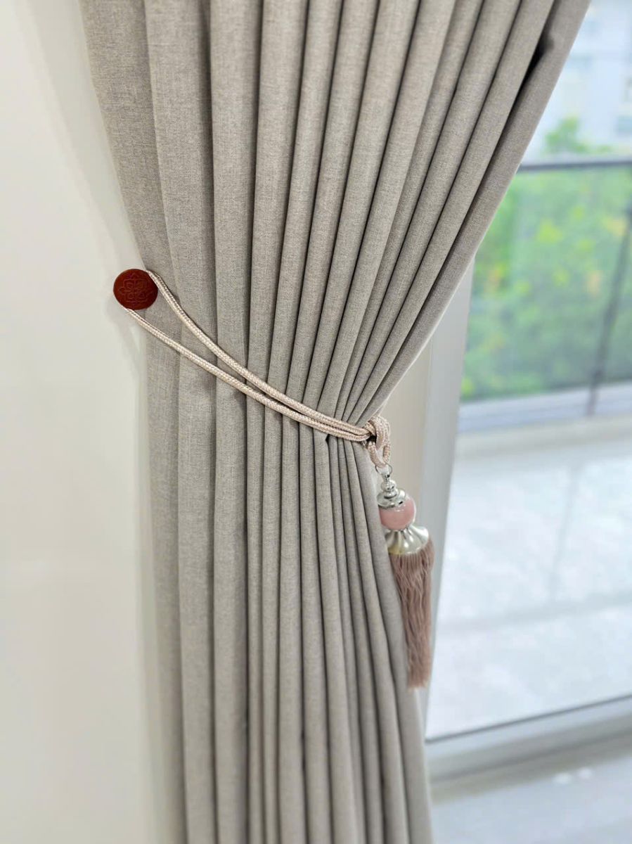 Rèm 1 Lớp Vải Bố Chống Nắng Cao Cấp