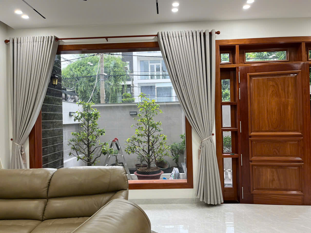 Rèm 1 Lớp Vải Bố Chống Nắng Cao Cấp