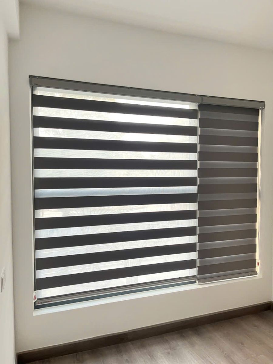 Rèm Cầu Vồng Tone Xám