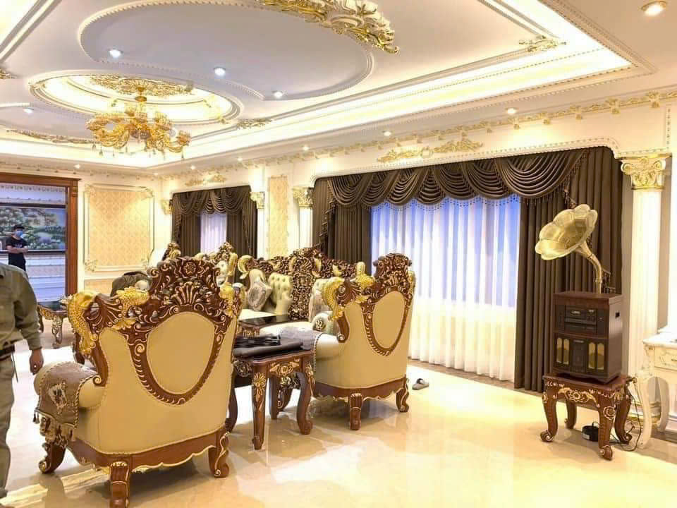 Rèm vải cổ điển sang trọng